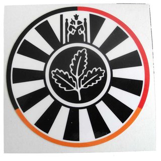 Autoaufkleber zur Verklebung von außen (farbig)