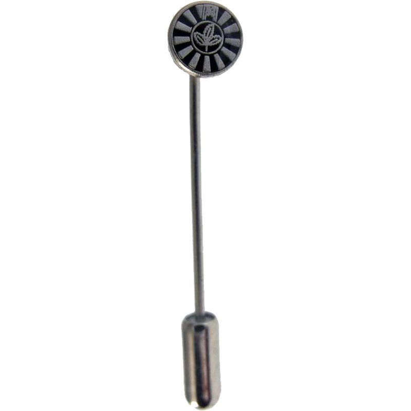 Anstecknadel 6mm silberfarben